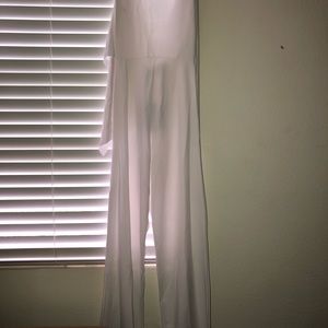 White low back Jumpsuit